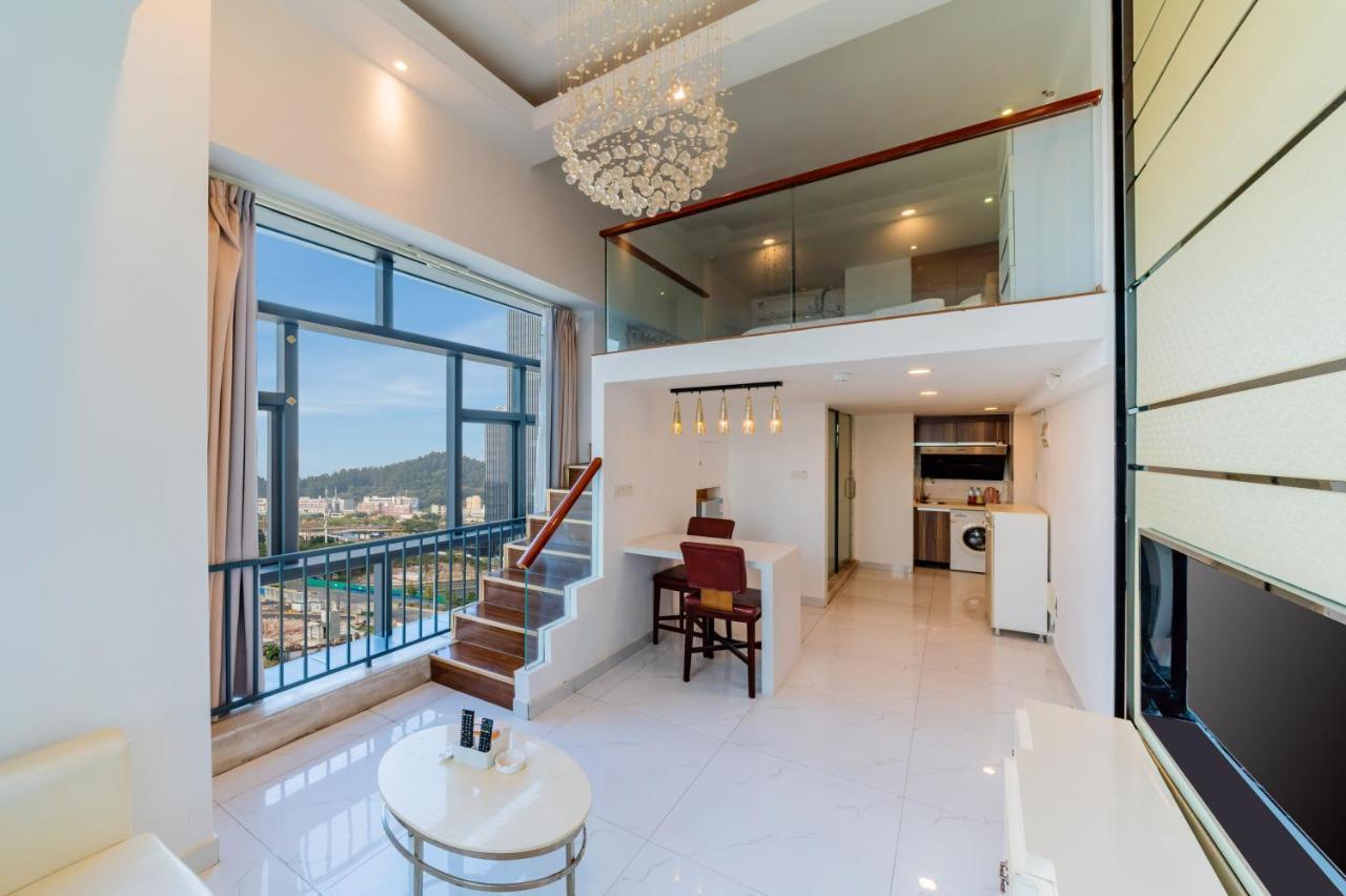 April Fair Duplex Apartment Guangzhou South Railway Station Ao Yuan Yue Shi Dai Branch Экстерьер фото