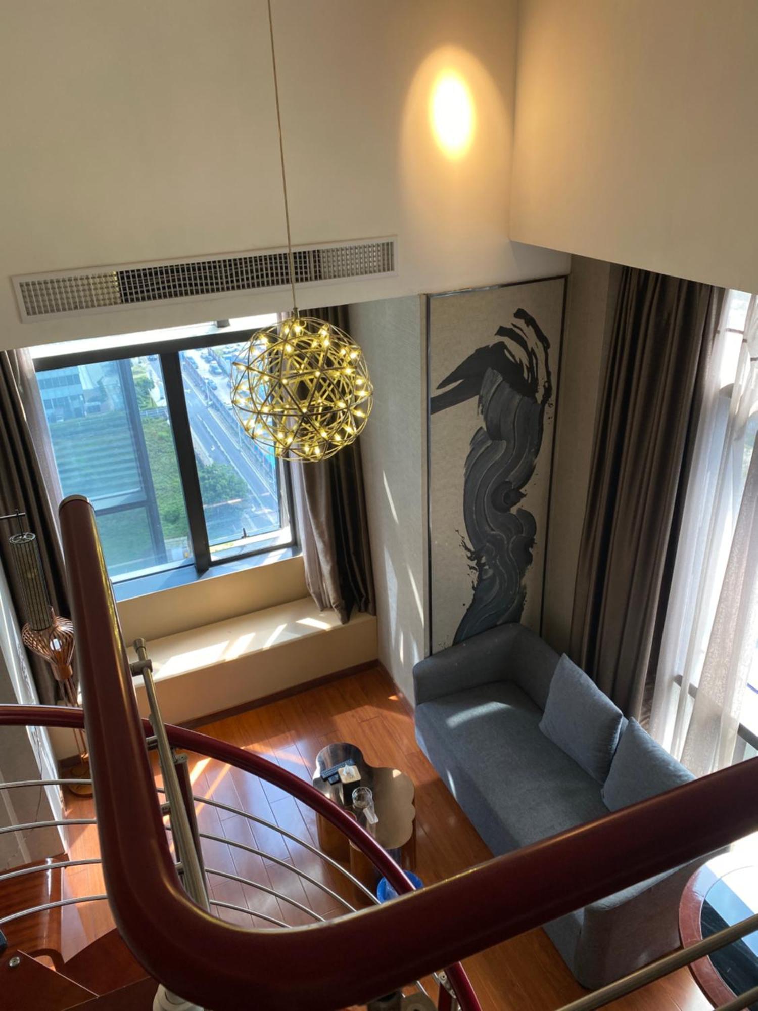 April Fair Duplex Apartment Guangzhou South Railway Station Ao Yuan Yue Shi Dai Branch Экстерьер фото